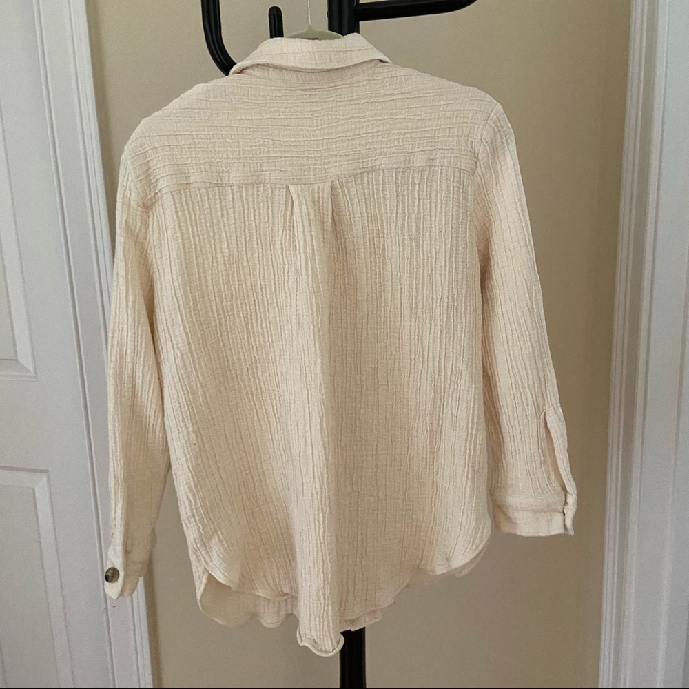 Textured button up Zara - Picture 2 of 4